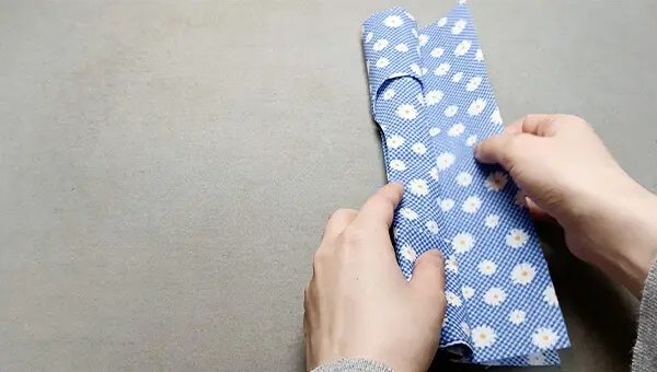 中表でぐるっと1周縫う①