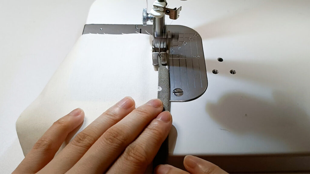 いきなり縫い始める