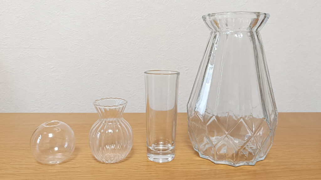 ナチュラルキッチンの花瓶について